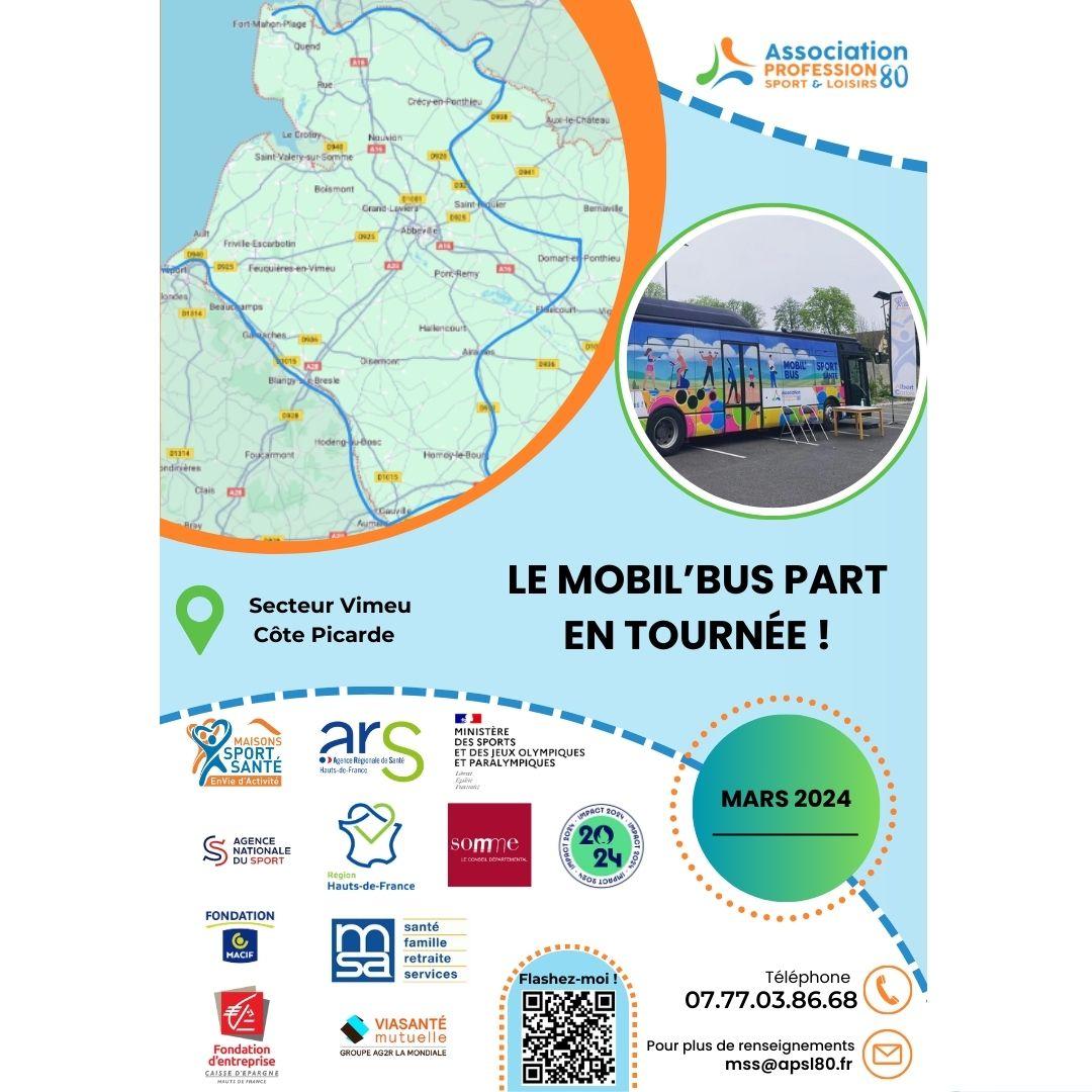 Affiche tourne e mobil bus publication instagram