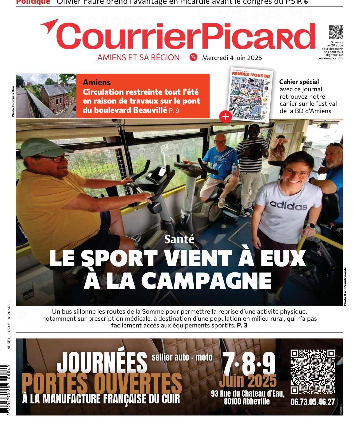 Courrier picard bus